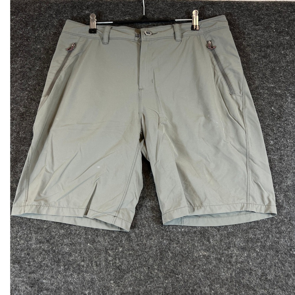 Sitka Gear Territory Shorts Mens Size 34 Gray Relaxed Stretch Hiking Outdoor